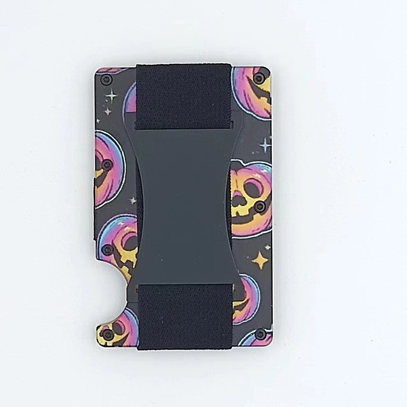 Metal Money Clip RFID Anti-theft Brush Blocking Technology Card Case